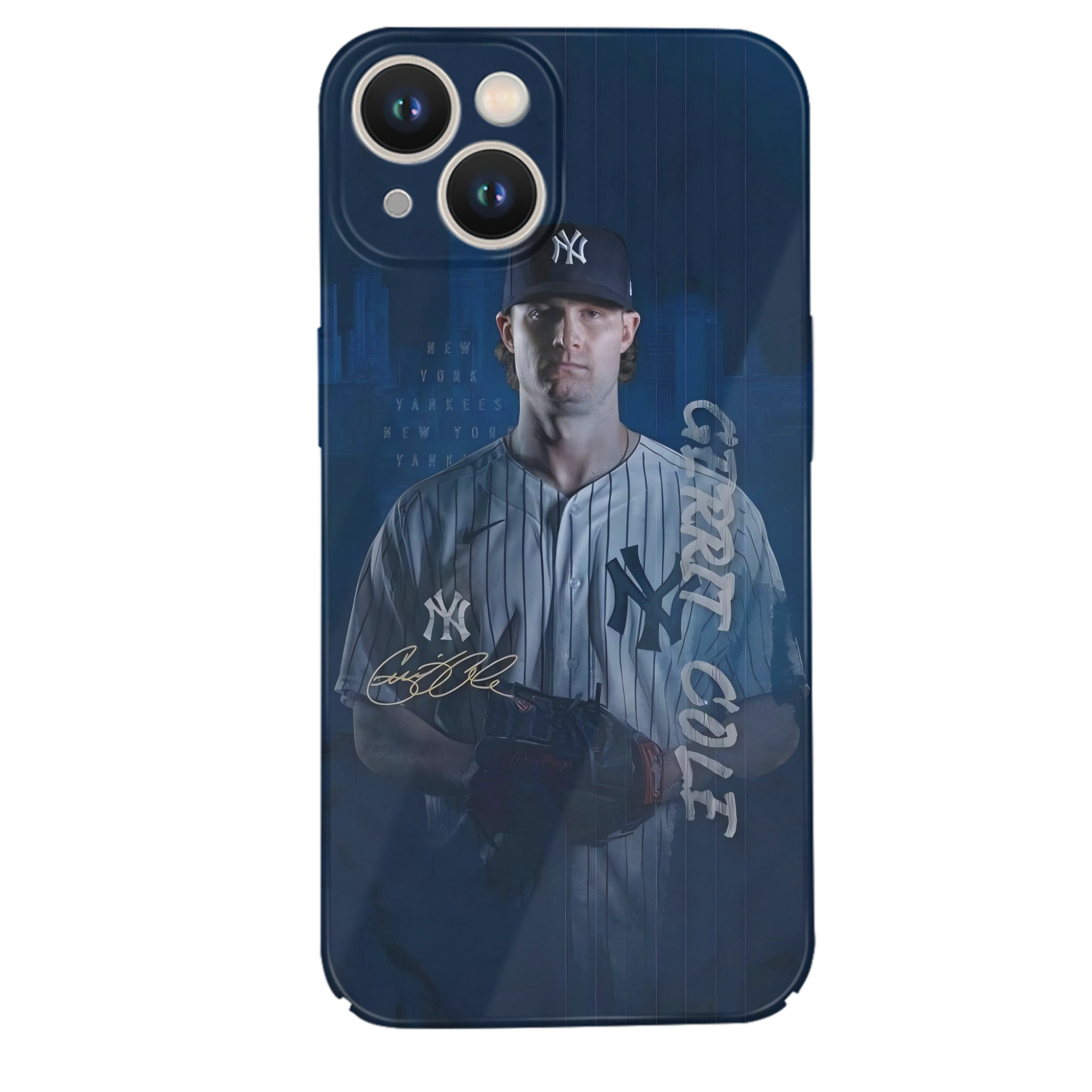 Gerrit Cole 19 IPhone 14 Series Full-Cover Hard Case – Shockproof With Raised Camera Protection – Precise Cutouts, Wireless Charging Compatible – Durable, Anti-Yellowing, Easy To Clean